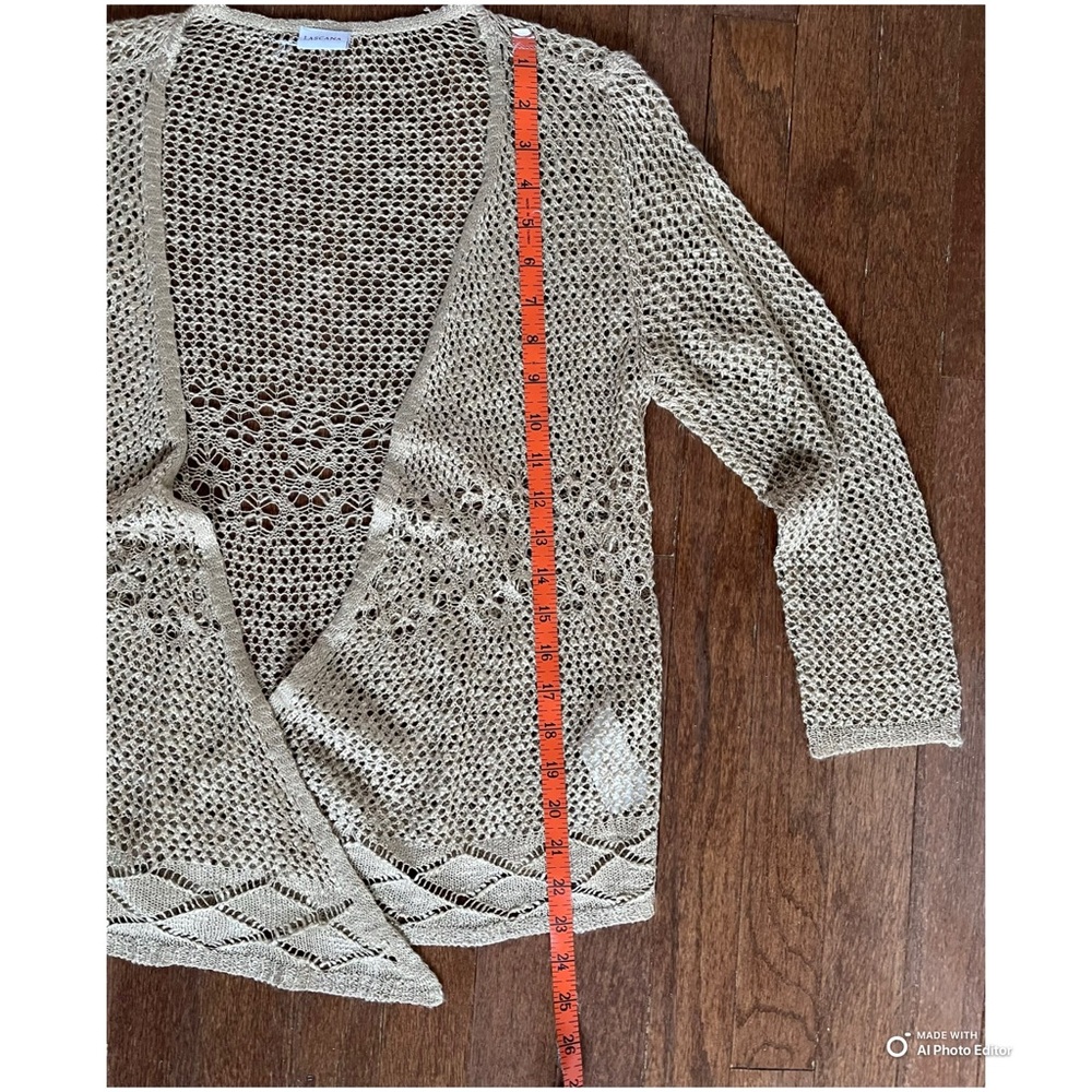 Lascana Knit Cardigan with Tie-Front - Picture 5 of 8